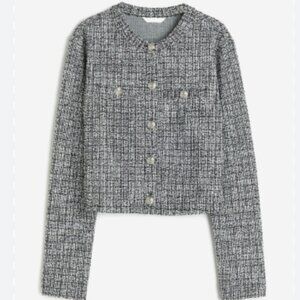 H&M Tweed Light L Cardigan (New with Tag)